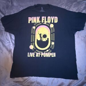 Pink Floyd Live at Pompeii black T-Shirt Size XL - 0337